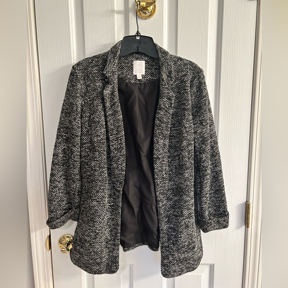 Lauren Conrad knitted jacket, size small.